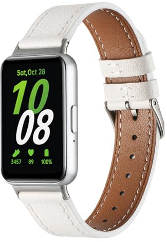 bracelet de rechange en cuir pour Galaxy Fit 3, sport compatible Samsung Galaxy Fit 3 SM-R390, bracelet réglable