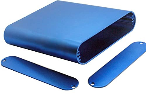 Externe Aluminiumlegierung, 5 V, 4 x 18650, für Gehäuse, Powerbank für Shell-Batterie, Aufbewahrungsbox ohne Akku, 4,72 x 4,2, Powerbank Box Case 18650