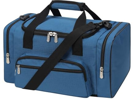 ZZY Sporttasche klein, 25L Gym Tasche, Fitness Tasche Trainingstasche für Weekender Reisetasche (Blau)