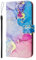 Knoowcase for Samsung Galaxy A16 Case, Shockproof PU Leather Wallet Pouch Case with Card Holder Flip Full Protective Magnetic Clasp Viewing Stand Cover for Samsung Galaxy A16/ A16 5G, Purple Marble