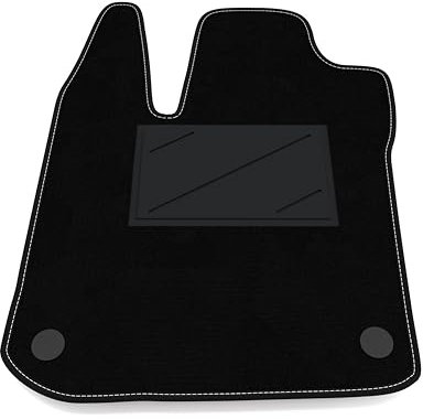 Automatte nur auf der Fahrerseite, 1 Stück, kompatibel mit Renault Twingo 3 2014-2024 | 1 maßgeschneiderter Teppich