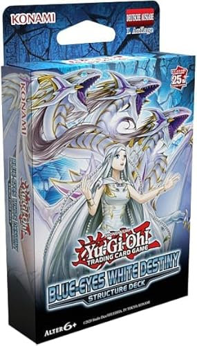 Yugioh - Structure Deck: Blue-Eyes White Destiny - Deutsch - 1. Auflage - 50 Karten (mit Einer Secret Rare Karte inklusive!) - mit MZTCG Versandschutz