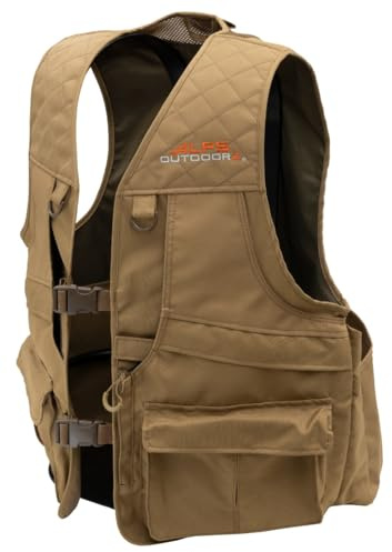 ALPS OutdoorZ Upland Game Vest – Lightweight Hunting Vest with Multiple Pockets, Breathable Mesh, Adjustable Fit, Realtree Camo, Ideal for Upland Bird, Turkey, & Waterfowl Hunting
