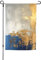 Oro Blu Bianco Stampa Vari Bandiera Giardino Bandiera Bandiera Esterna Yard Decor Per Patio Portico O Prato Bandiera