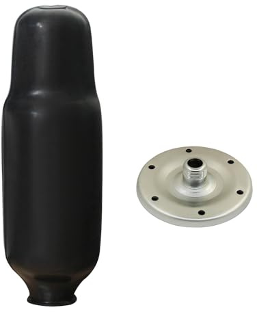 Flangia autoclave membrana in gomma per vaso di espansione pressione pompa pozzo gruppo pressurizzazione membrana epdm flangia ricambio vaso autoclave kit (Membrana 150L e Galvanizzato Flangia 25mm)