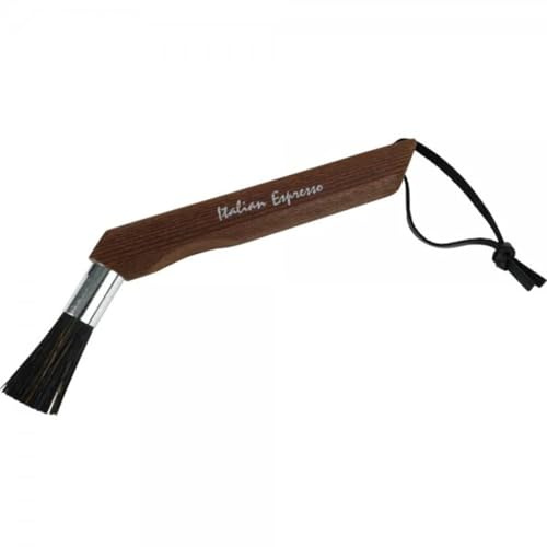 Redecker Reinigungspinsel für Espressomaschinen, gebogen, Thermoholz