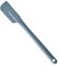 Mastrad - Demi Spatule - Demi Maryse - Pâtisserie Desserts Nappage - Unibloc - en Silicone - Ne Raye Pas les Casseroles - Grise, Gris