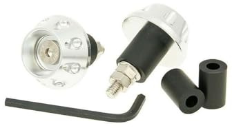 Lenkerende Vibrationsdämpfer Flat 13,5/17,5mm - Silber