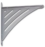 Home Regal System 64904 – Website Design Klammern, weiß Aluminium, 190 x 200 mm