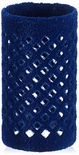 Efalock Professional Metallwickler beflockt, 36 mm, blau, 2er Pack, (2x 12 Stück)