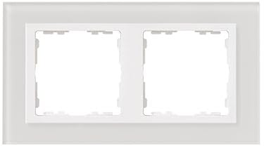 Simon - 82627-30 marco 2 elemento s-82 nature cristal blanco Ref. 6558330002