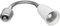 ledscom.de Extensión de cuello de cisne a E27, blanco
