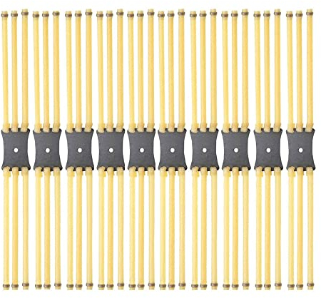 Wolike 10 X 6 Strips Slingshot Rubber Bands Hunting Catapults Rubber Bands