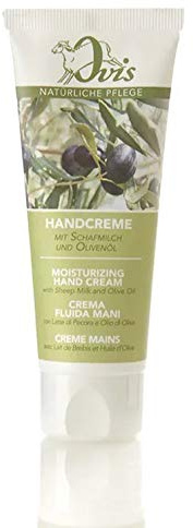 Ovis pflegende Handcreme Olivenöl mit Schafmilch ohne Silikone Parabene Mineralöle 75 g