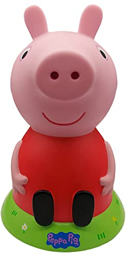 Bullyland 10500 - Spardose, Peppa Wutz, ca. 21 x 13 cm, Sparbüchse für Kinder, verschließbare Figur, ideal als kleines Geschenk für Kinder ab 3 Jahren