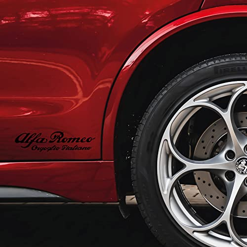 Aufkleber, kompatibel mit Alfa Romeo Giulietta Mito Italienischer Sticker für Fancata Sticker
