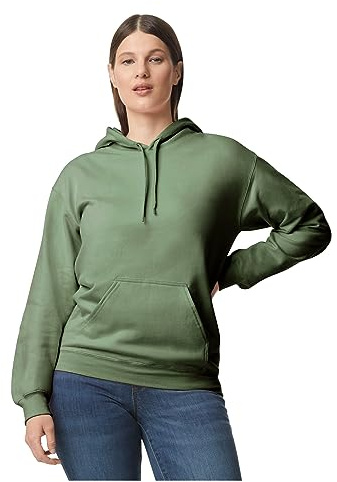 Gildan Softstyle® Midweight Sweat Adult Hoodie Military Green M (GSF500)