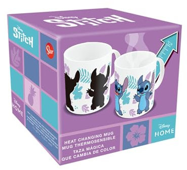 Lilo & Stitch Taza en Giftbox blanco - Cambio de calor