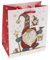 Bug Art Stylish Christmas Mug, Christmas Coaster Bag - Gonk Design (Gift Bag)