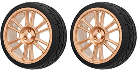 Topyond RC Reifen Set Im Maßstab 1:16, RC Gummireifen Set Mit Öleinspritzung Für RC Car Enthusiasten Ideal Für Off Road Fahrer Und Hobbyisten