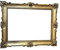Generisch BILDERRAHMEN Barock 50x70 cm Prunk Rahmen Antik Fotorahmen 70x90 cm Gemälde Rahmen hochzeitsrahmen Werbetafel (Gold/Schwarz)