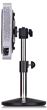 Xumh2024-3 Beamer Halterung Bodenständer-Projektorhalterung, höhenverstellbar, Aluminium, Kleiner Mini-Projektor, Tischhalterung, Tischhalterung, Halter Projektor Halterung