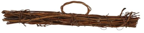 OFFSCH Rattan Kranz Rahmen Zum Basteln Handgeflochtener Diy Blumenkranz Für Tür Wand Weihnachtsdeko Natürlicher Weidenkranz Zum Aufhängen Für Haus Balkon Festliche Dekoration