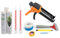 Epoxid-Fugenmörtel und Werkzeuge für Fliesen und Stein, wasserfest, flecken-, schimmel-, riss- und chemikalienbeständig, gebrauchsfertig, einfach anzuwenden (Holzkohle + Tools)