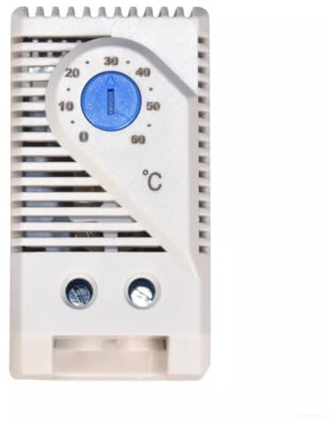 Termostato meccanico di regolazione 0-60 ° C Regolatore di temperatura normalmente aperto regolabile per filtro del riscaldatore Apparecchiature di raffreddamento della ventola Altri dispositivi di