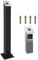 Grand Cendrier sur Pied en Acier Inoxydable pour Extérieur, Cendrier avec Poubelle pour Extérieur, Cendrier sur Pied et Corbeille en Un, Colonne Cendrier pour Terrasse, Hôtel, Café, Bureau, Restaurant
