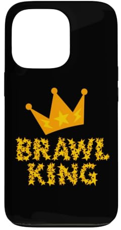 Hülle für iPhone 13 Pro EAT SLEEP BRAWL KING DAMEN HERREN KINDER JUNGEN MÄNNER
