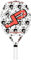 HP TEAM DEATH, Racchetta Beach Tennis Fibra di Vetro - Superficie ruvida - Eva Soft – Leggera e Bilanciata – Profilo 20 mm - Custodia inclusa