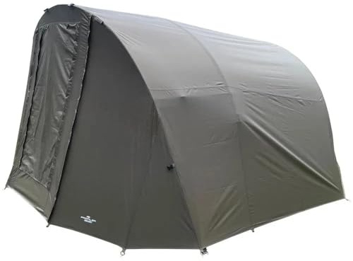 NGT Profiler XL Bivvy Winter Overwrap – Waterproof 2 Man Tent Cover Only, 210D Fabric, 5000mm, Carp Fishing Shelter Skin for Extra Insulation & All-Weather Protection