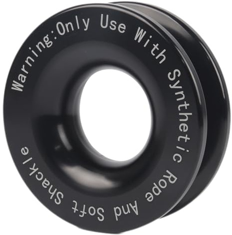 Winch Recovery Pulley – Heavy Duty Snatch Block | Rust Resistant Off Road Accessory Kit, Strong Towing Tool for SUV, ATV, Truck, Soft Shackle Compatible, Compact Rope Guide, Durablee Construction