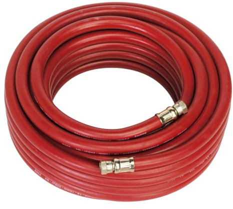 Sealey Air Hose 15m x Ø10mm with 1/4BSP Unions - AHC1538