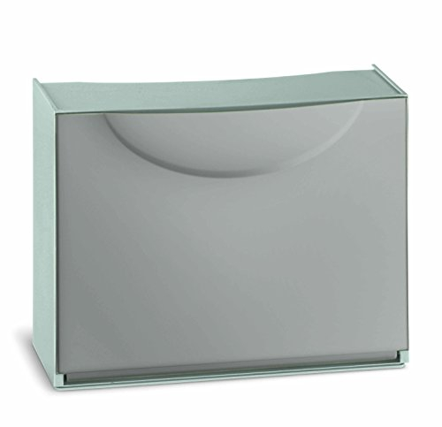 Terry Harmony Box Scarpiera, Plastica, Tortora, 51x19x39 cm