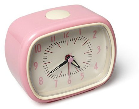 dotcomgiftshop Retro alarm clock - Pink
