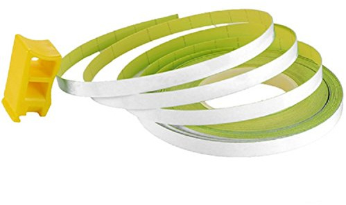 Felgen Rand Aufkleber 6mm x 8,5m Streifen Pin-Stripe Auto Motorrad (Weiss)