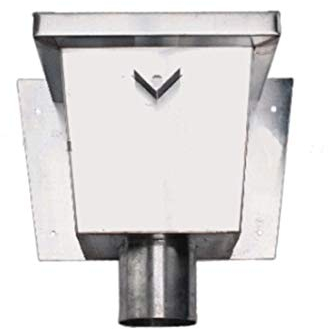 Wasserfangkasten Junior Titanzink 80 mm