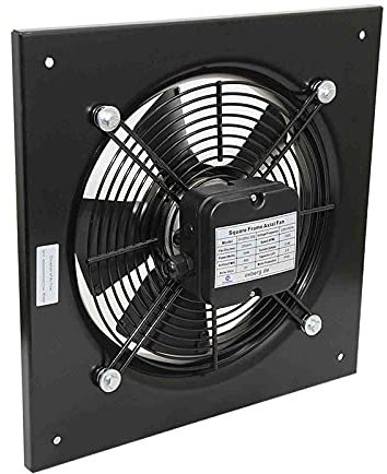 OXBERG Industrial Ventilation Metal Fan Axial Commercial Air Extractor Exhaust 200mm