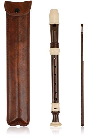 Blockflöte, 8 Löcher, Diskant, Flauta, Sopranblockflöte, professionelle Klarinette, C-Schlüssel für Kinder, Lehrer, Anfänger Barock-Stil.