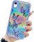 LCHULLE Kompatibel mit iPhone Xr Handyhülle Schmetterling Glänzend Schutzhülle Mädchen Silikon Case Girls Glitzer Hülle für iPhone Xr Lila