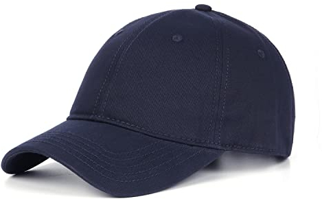 Zylioo Basecap Kappe Verstellbare Baseballkappe Herren Sport Cappy Klassische Caps Männer Damen Schwarz