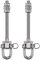 SELEWARE Lot de 2 crochets de balançoire robustes à 180°, capacité de 800 kg, en acier inoxydable 304, poutre en bois et acier, 14,5 cm