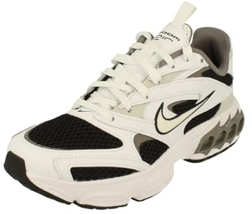 NIKE Zoom Air Fire Women's Trainers, Photon Dust White Flat Pewter Black, 7.5 UK