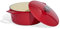 Made In Cookware - Cocotte 5,2 L - Rouge - Fonte émaillée - Rétention de chaleur et durabilité exceptionnelles - Batterie de cuisine professionnelle - Fabriqué en France - Compatible induction