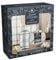 Tesori d'Oriente - Geschenk-Set, Raumduft mit Stäbchen 200 ml und kleiner Duftkerze 109 g, Duft weißer Moschus, Geschenkbox