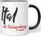 JUNIWORDS Tasse, Ital, der Unbarmherzige, Schwarz (5246719)