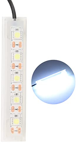 Luz LED Acuarios Plantas Mini Tanque Peces Escritorio USB Luces Blancas