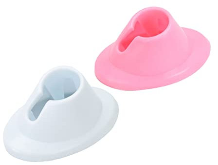 Housoutil 4pcs Nail Gel Polish Holder Silicone Rack Single Stand for Nail Polish Holder Nail Varnish Display Rack Nail Gel Display Rack